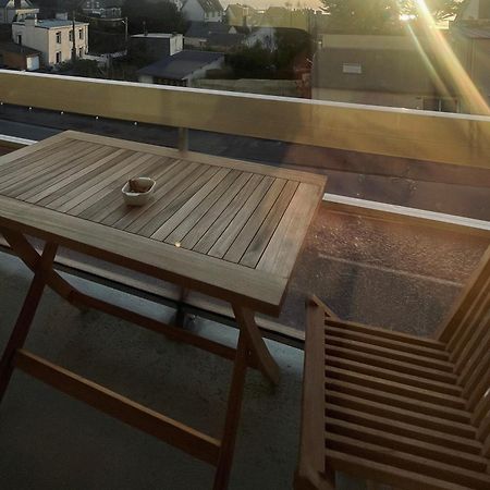 Appartement Vue Mer Proche Plage Et Centre Granville Bagian luar foto
